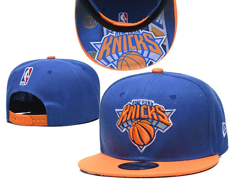 2020 NBA New York Knicks Hat 20201191->nba hats->Sports Caps